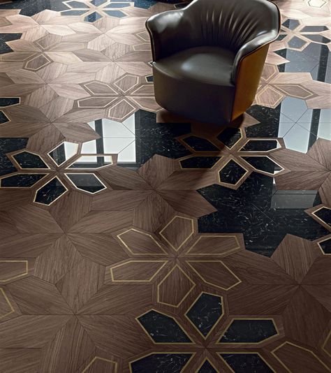 Floor Inlay, Floor Pattern Design, Inlay Flooring, Wood Floor Design, Flooring Pattern, Floor Pattern, Floor Designs, Luxury Flooring, Flooring Design