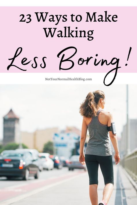 If you're ramping up your steps, or, have been aiming for 10,000 steps for a while now, you might be getting a bit bored - but don't quit, just make it more interesting and we've got 23 ways to do it. From walks that will make you happy, ones that spakr creativity and some that are just fun ways to pass the time, you can make your next walk far more interesting. Walk The Weight Off, Walking Challenge, Daily Steps, Walking Everyday, Healthy Life Hacks, Fun Walk, How To Get Motivated, Don't Quit, Walking Exercise