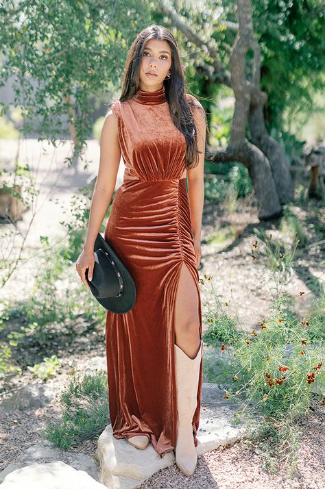 Western wedding guest outfit