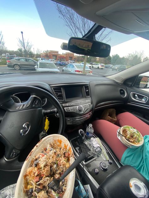 Food In Car, Chipotle Aesthetic, 2014 Aesthetic, Relationship Things, Aesthetic Car, Just Pretend, Dope Hairstyles, In Car, Friend Photoshoot