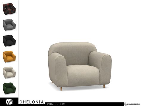 Sims 4 Cc Living Room Chairs, Chairs Sims 4 Cc, Sims 4 Cc Bean Bag Chair, Wondymoon Sims 4 Cc, Sims 4 Recliner Chair Cc, The Sims Resource Couch, Sims Kitchen, Living Chair, Sims Furniture