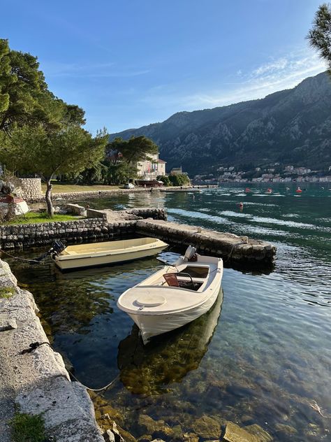 Kotor Montenegro Aesthetic, Kotor Aesthetic, Montenegro Aesthetic, Montenegro Kotor, Montenegro Travel, Kotor Montenegro, Summer Travel Destinations, Sea Aesthetic, Europe Summer