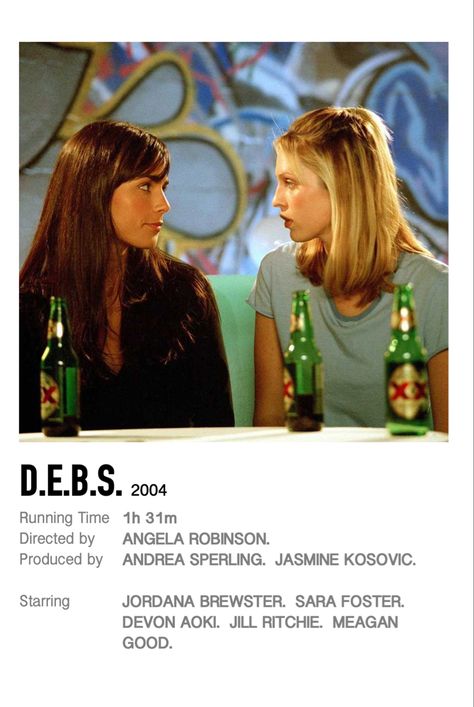 Debs Movie Poster, Debs Movie Aesthetic, Debs Poster, Debs Movie, Minimal Film Poster, My Summer Of Love, Wlw Movies, Sapphic Aesthetic, Lucy Diamond