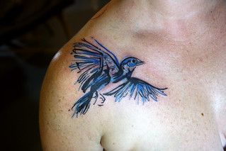 Blue Bird Tattoo, Hen Tattoo, Geometric Tattoo Bird, Bird Hand Tattoo, Bird Tattoo Men, Bluebird Tattoo, Watercolor Bird Tattoo, Common Tattoos, Bird Tattoo Wrist