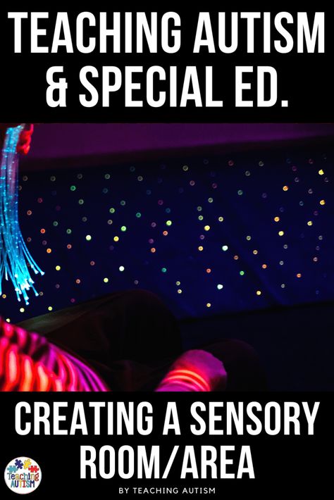 Adult Sensory Room, Sensory Area, Social Work Interventions, Sensory Diet, Teen Boy Room, Sensory Rooms, Sensory Room, Middle School Classroom, Special Education Students