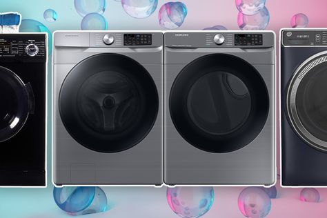 The 7 best washer dryer combos of 2022, according to experts Best Washer And Dryer 2022, Best Washer And Dryer For Large Family, Best Washer And Dryer, Best Washer Dryer, Compact Washer And Dryer, Samsung Washer, Portable Washer, White Appliances, Washer Dryer Combo