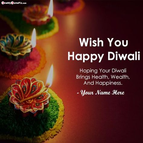 2021 Write My Name On Happy Diwali Festival of Light Greeting Card For Friends or Family, Especially Your Name Create Online Celebration Deepavali Candles (Diya) Pictures Editor Do... Deevali Greetings In English, Diwali Message For Family, Diwali Wishes Messages Greeting Card, Diwali Greetings Cards Unique, Happy Diwali Unique Wishes, Happy Diwali My Love, Diwali Message Greeting Card, Happy Diwali Friends, Deepavali Greeting