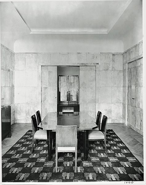 Jean Michel Frank, American Interior, Elegant Interior Design, School Of Architecture, Art Deco Movement, Deco Furniture, Jean Michel, Vintage Interiors, Estilo Art Deco