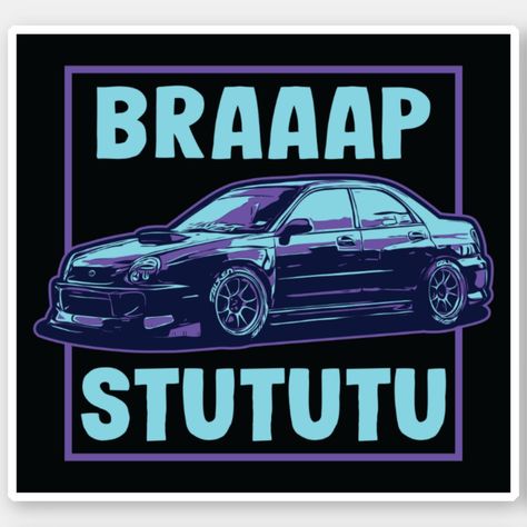 Subaru Stickers, Cars Artwork, Car Subaru, Legacy Gt, Car Artwork, Sport Car, Car Magnets, Car Drawings, Car Club