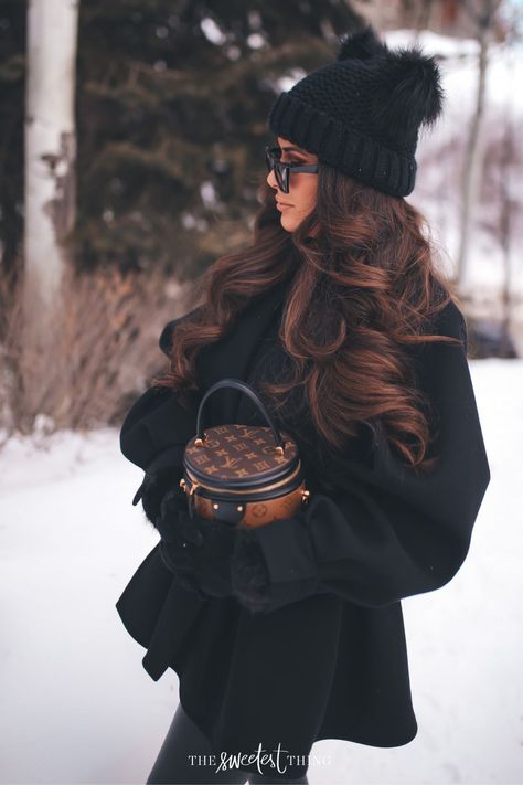 Hair By Chrissy, Classic Updo Hairstyles, Easy Winter Hairstyles, Outdoorsy Outfits, Emily Ann Gemma, Snow Outfits, The Sweetest Thing Blog, Nyc Pics, Easy Updos For Long Hair