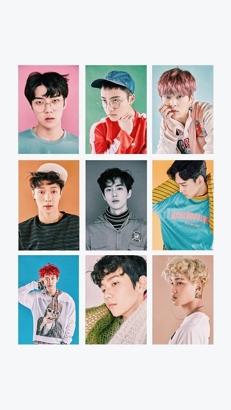 EXO - Lucky One Exo Group Photo, Exo Lucky, Exo Lucky One, Exo Stickers, Exo Group, Korean Song Lyrics, Exo Album, Exo Art, Exo Lockscreen