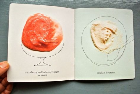 Cookbook Design, 달력 디자인, Zine Design, Graphics Layout, Grafic Design, Supper Club, Publication Design, Ice Creams, Book Layout