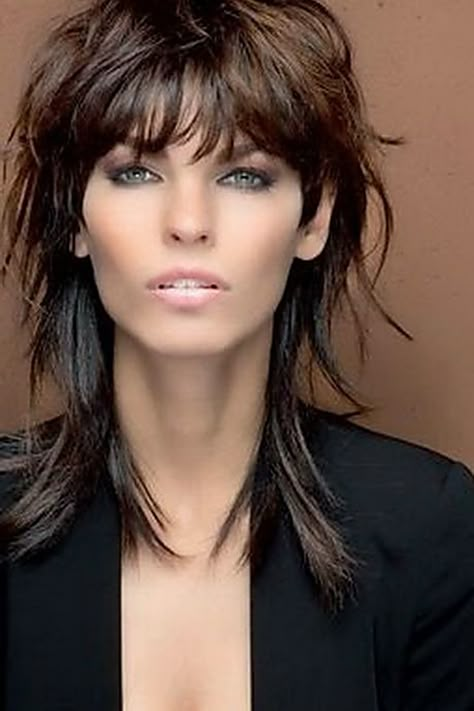 Mullet Wig - Is that what you are looking for? Act immediately while all are still fresh in your mind. Visit IMMEDIATELY to view more. Haircuts Shag, Mullet Wig, Long Shag, Punk Hair, Edgy Hair, Short Hairstyle, Mullet Hairstyle, Medium Hair Cuts, Great Hair