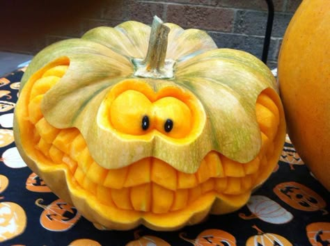 Stacked Pumpkin Carving Ideas, Complex Pumpkin Carving, Complex Pumpkin Carving Ideas, 3d Pumpkin Carving, Halloween Pumpkins Carvings Designs, Halloween Pumpkin Carving Ideas, Pumpkin Sculpting, Awesome Pumpkin Carvings, Halloween Pumpkin Crafts