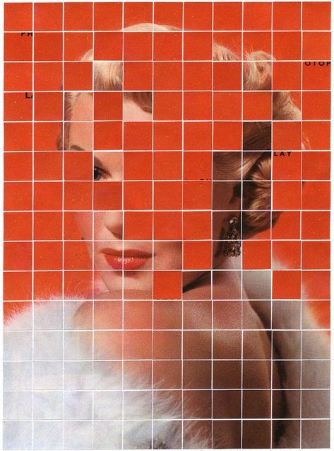 Mosaic Graphic Design, Mosaic Installation, Anthony Gerace, Grid Photography, Pixelated Design, Pixel Photography, Advertising Archives, Pinhole Photography, Collage Abstract