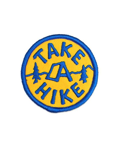 Take A Hike Patch – Strange Ways Hiking Patches, Hiking Outfit Fall Mountain, Scout Logo, Retro Patch, Jacket Patches, Edge Stitching, Vintage Patches, Sticker Patches, Take A Hike