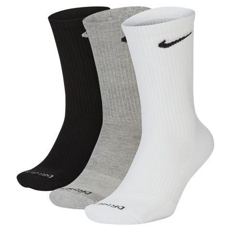 Nike Everyday Plus Cushion Training Crew Socks (3 Pairs) Size XL (Multi-Color) Kd Shoes, Nike Elite Socks, Nike Socks, Nike Elite, Nike Air Jordans, Nike Basketball Shoes, Elite Socks, Nike Lebron, Nike Basketball