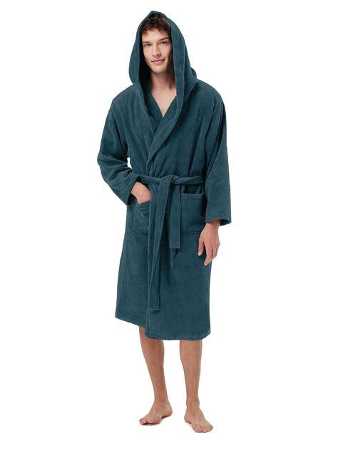 Terrycloth Robe, Beach Dorm, Mens Robes, Terry Cloth Bathrobe, Swim Gym, Gym Pool, Shower Spa, Cotton Bathrobe, Terry Cloth Robe