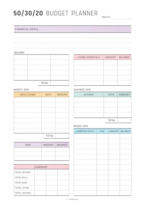 Blank Budget Sheet, Financial Goals Template, Fortnightly Budget Planner, Paycheck Budget Printables Free, Bill Sheet, Spending Tracker Printable, Printable Budget Sheets, Money Binder, Notion Productivity