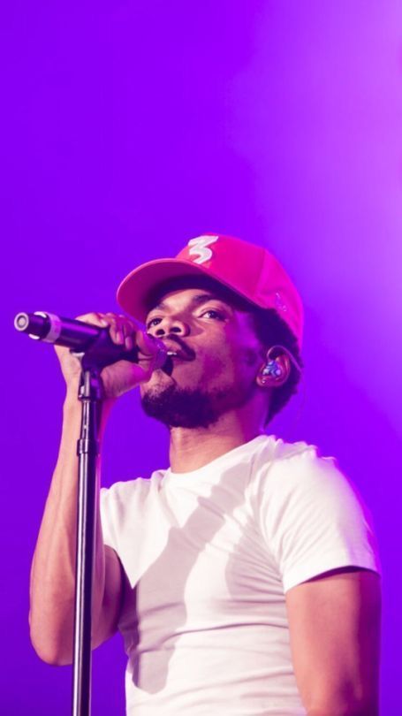 Chance The Rapper Aesthetic, Rappers In Pink, Chance The Rapper Wallpaper, Rap Background, Rapper Aesthetic, Rapper Wallpaper, Rapper Wallpaper Iphone, Purple Wall Art, Bedroom Wall Collage