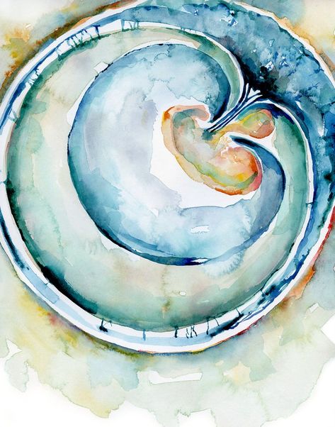 Fetus and Membranes Watercolor Art Pregnancy Anatomy Art | Etsy Reproductive Anatomy, Pregnancy Anatomy, Birth Art, Road Art, Pregnancy Art, Biology Art, Medical Art, Easy Watercolor, Madison Wi