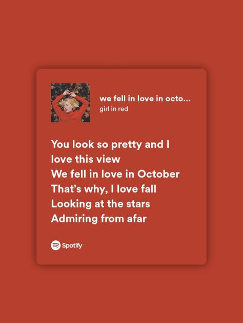 We Fell Im Love In October, We Fell In Love In October Poster, We Fell In Love In October Spotify Lyrics, You Fell In Love, We Fall In Love In October Lyrics, October Love Quotes, We Fell In Love In October Wallpaper, We Fell In Love In October Spotify, We Fell In Love In October Lyrics