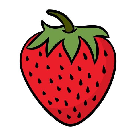 Strawberry Clipart, Vector Images, Vector Free, For Free, Clip Art