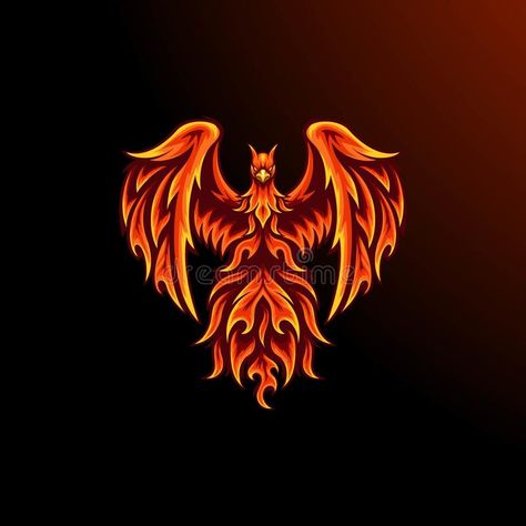 Fenix Logo, Logo Phoenix, Animal Logo Design, Logo Gamer, Gaming Logo Design, Gamer Logo, Football Logo Design, Fantasy Logo, Phoenix Logo