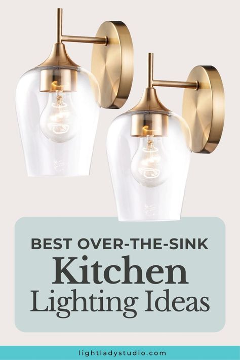 gold-wall-sconces-for-over-the-kitchen-sink Kitchen Lighting Fixtures Over Sink Wall Sconces, Scones Over Kitchen Sink, Kitchen Sink Wall Light, Kitchen Scones Light, Light Fixture Over Kitchen Sink, Sconces Over Kitchen Window, Over Sink Lighting Kitchen Wall Mount, Sconces Over Kitchen Sink, Wall Light Over Kitchen Sink