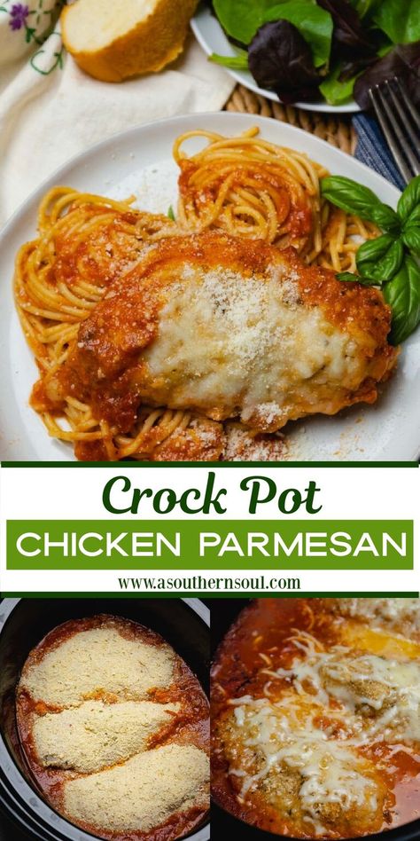 Chicken Parmesan Crockpot, Crock Pot Chicken Parmesan, Crockpot Chicken Parmesan, Crispy Cheddar Chicken, Keto Crockpot, Cheddar Chicken, Blog Websites, Chicken Crockpot, Crock Pot Chicken