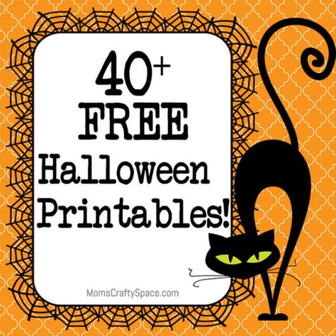 I {LOVE} Halloween, and decorating for Halloween is one of my favorite things to do during the fall. Since I have been out sick this week and not doing much crafting myself, I thought I’d share a quick round up of 40+ of my favorite free Halloween printables available on the web. Enjoy! An InLinkz … Halloween Bunco, Free Halloween Printables, Halloween Tips, Moldes Halloween, Imprimibles Halloween, Halloween Printables Free, Happiness Is Homemade, Halloween 2013, Theme Halloween