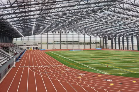 Indoor Sports Facility, High School In America, School Building Plans, Sports Facility Architecture, Church Building Design, Sports Facility, College Architecture, School Building Design, Indoor Track