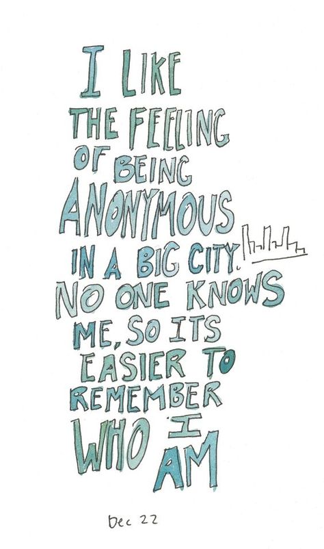 Daily Art Journal, City Quotes, New York Life, Big City, Daily Art, Pretty Words, Travel Quotes, The Words, Beautiful Words