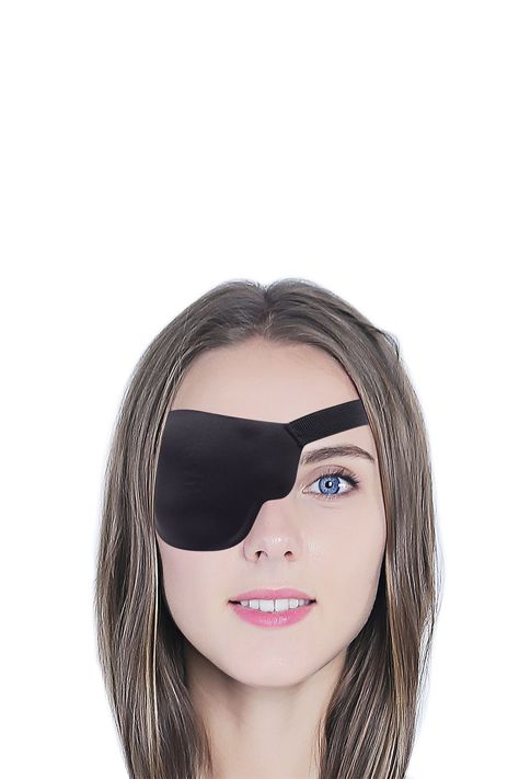 You’ve found the most comfortable eye patch you will find.Without any pressure on your eyes. Just try it! #3DEyePatch #eyepatch #EyeCare Types Of Faces Shapes, Pirate Eye Patches, Lazy Eye, Pirate Cosplay, 3d Eye, Womens Cosplay, Left Eye, Dental Cosmetics, Eye Patch