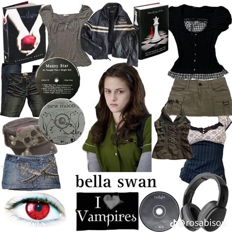 Swan Moodboard, Winter Baddie Outfits, Bella Swan Aesthetic, Winter Baddie, Twilight Outfits, Vampire Clothes, Fashion Bella, Rockstar Gf, Lover Girl