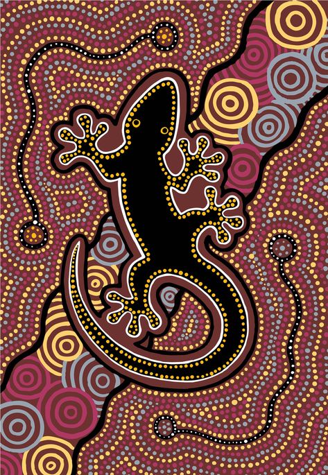 Home Page - Australian Indigenous HealthInfoNet Aboriginal Dot Painting, Good News Stories, Torres Strait Islander, Dot Art Painting, Tropical Art, Aboriginal Art, Dot Painting, Dots Art, Gecko