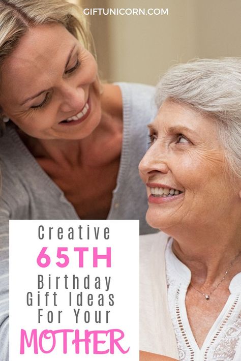 Turning 65 years old is a pretty big deal. Finding the perfect gift for your mom who’s about to hit the big six-five can seem like a daunting task indeed. If you’re in need of inspiration when it comes to selecting the perfect birthday present, check out this list of amazing 65th birthday gift ideas for mom with many different styles, tastes, and present preferences. #giftsformom #birthdaygifts #creative #giftideas #happybirthday #65th 65th Birthday Ideas For Mom, 65th Birthday Gift Ideas, Birthday Gift Ideas For Mom, 65th Birthday Gifts, New Mom Gifts, Gifts For Elderly, Milestone Birthday Gifts, 65th Birthday Gift, Gift Ideas For Mom