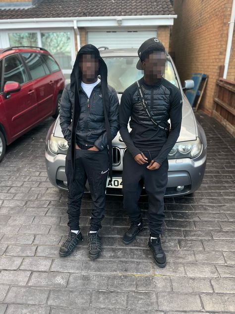 Nike Tech Fleece Duo, Uk Drill Couples, Uk Male Drip, Uk Mandem Drip, Drip France, Uk Drill, France Style, Adidas Outfit, Outfit Style