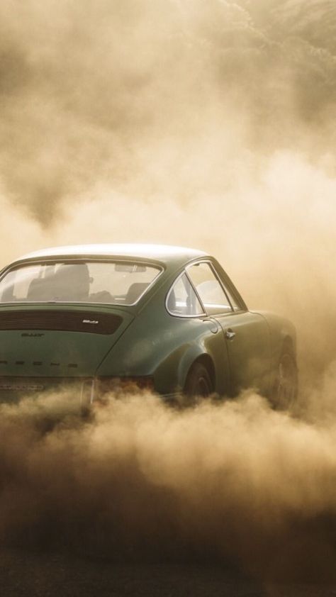 dust, car, fog, vehicle, landscape, sunset, sky, asphalt, rain, road, smoke, sepia, storm, automotive, mist Singer Porsche, Old Vintage Cars, Vintage Porsche, Most Expensive Car, Vw T1, Classy Cars, Automotive Photography, Classic Porsche, Porsche Cars