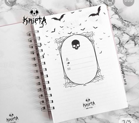 Goth Journal Aesthetic, Goth Journal Pages, Goth Planner Ideas, Gothic Journal Pages, Goth Journal Ideas, Gothic Journal Ideas, Goth Bullet Journal, Gothic Bullet Journal, Goth Bujo