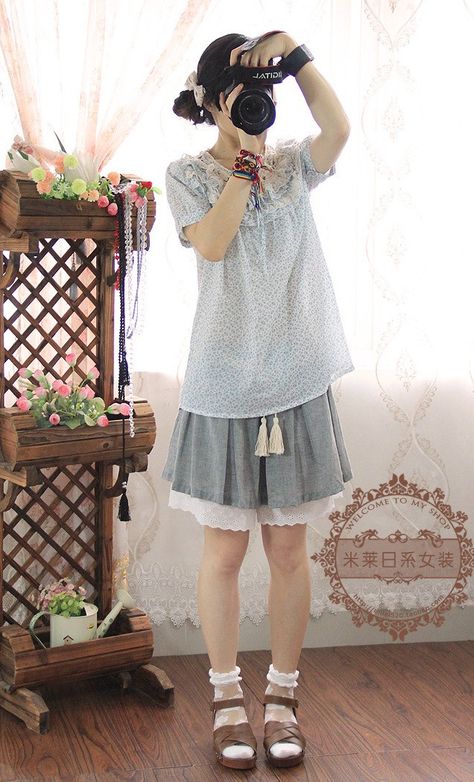 Mori Kei Fashion, Kei Fashion, Mori Fashion, Mori Kei, Mori Girl Fashion, Cottagecore Style, Mori Girl, J Fashion, Kawaii Fashion