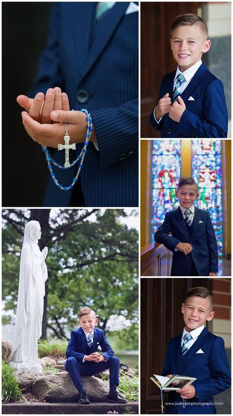 first holy communion portrait ideas 1st Communion Photo Ideas, Communion Picture Ideas, Communion Photoshoot Boys, 1st Communion Picture Ideas, Boy Communion Photos, Communion Pictures Ideas Boy, First Holy Communion Photography, First Communion Portraits, First Communion Party Ideas For Boys