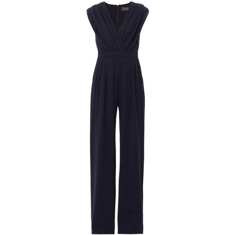 MAX MARA ELEGANTE Ocroma jumpsuit ($991) ❤ liked on Polyvore featuring jumpsuits, jumpsuit, rompers, all in ones, navy, navy jumpsuit, playsuit romper, playsuit jumpsuit, romper jumpsuit and navy blue romper Navy Blue Romper, Navy Jumpsuit, Blue Romper, Romper Jumpsuit, Playsuit Romper, Max Mara, Playsuit, Playsuit Jumpsuit, Jumpsuit Romper