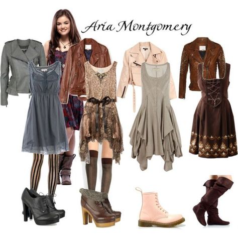 Aria Pll, Pll Style, Lucy Hale Outfits, Aria Montgomery Style, Aria Style, Pretty Little Liars Aria, Pretty Little Liars Outfits, Pll Outfits, Cutest Outfits