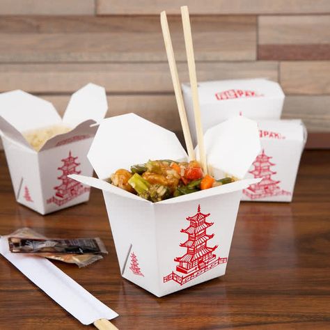 Chinese Take Out Box, Chinese Takeout Box, Boiled Chicken Breast, Chinese Takeaway, Food Box Packaging, Chinese Take Out, Chinese Takeout, Take Out Containers, Asian Restaurants