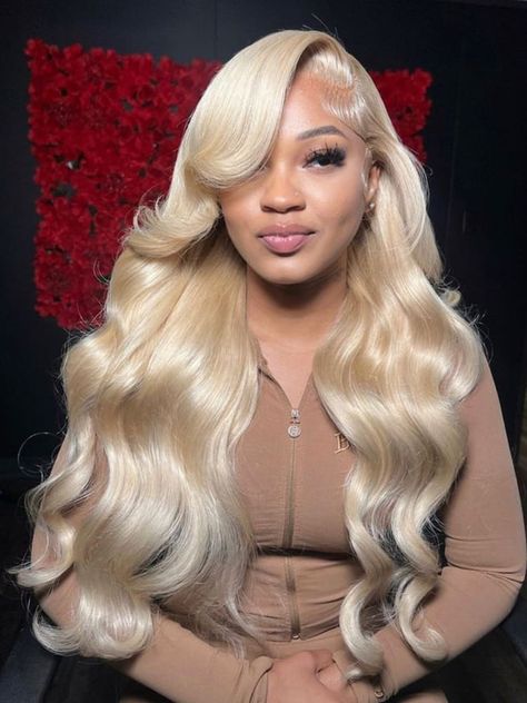 613 Body Wave 13x6 Hd Lace Frontal Wig Blonde Lace Front Human Hair Wigs 30 34 Inch Honey Blond 13x4 Transparent Lace Front Wig Color: 13x4 Lace Wig 13x6 Lace Wig Stretched Length: 18inches 20inches 22inches 24inches 26inches 28inches 30inches 32inches 34inches Density: 150% 180% Blonde Frontal Wig Hairstyles, 613 Body Wave Wig, Blond Lace Front Wig, Birthday Wigs, Asian Hair Extensions, Blonde Body Wave Wig, Hairstyle Wigs, Bday Hair, Blond Wig