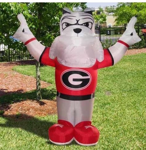 Huge 8′ UGA Georgia Bulldogs Inflatable Football Tailgate Party Discontinued | eBay Georgia Bulldogs Party Ideas, Uga Tailgate, Football Tailgate Party, Tailgating Ideas, Uga Football, Ga Bulldogs, Georgia Bulldogs Football, Georgia Bulldog, Bulldogs Football