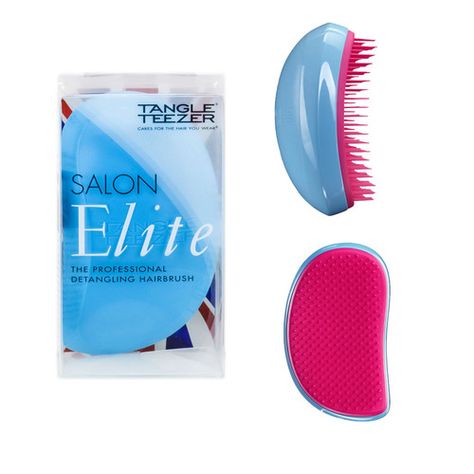 Blue & Pink The Tangle Teezer Salon Elite Detangling Hairbrush is a professional alternative to the Original Tangle Teezer. This hairb Detangling Hair, She Walks In Beauty, Blow Dry Hair, Detangling Hair Brush, Tangle Teezer, Pinterest Nails, Hand Therapy, Beauty Center, Hair Brushes