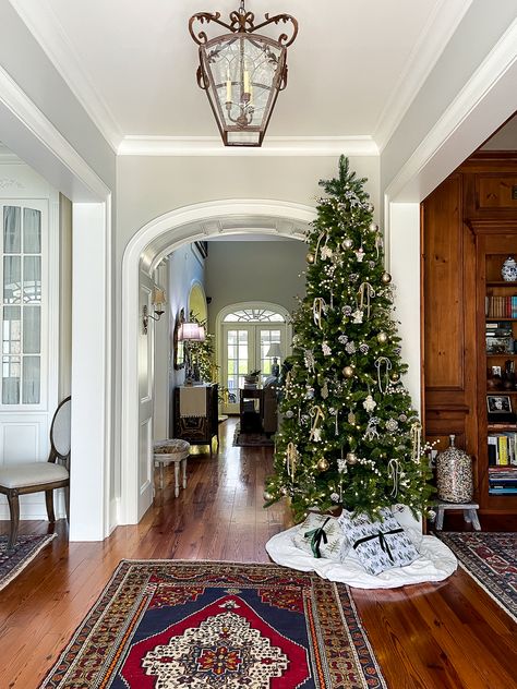 Classic Southern Christmas Decor, James Farmer Christmas, Home Tours Traditional, Christmas Home Tours 2024, Southern Christmas Decor, Southern Christmas Decorations, Traditional Southern Home, Christmas Home Tours, Holiday House Tours