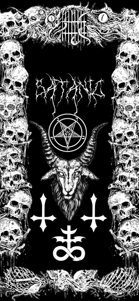 Satanic Iphone Wallpaper, Grindcore Wallpaper, 666 Aesthetic Wallpaper, Satanic Wallpaper Iphone, Satanism Wallpaper, Pentagram Wallpapers, Satanic Wallpaper, The Satanic Bible, Dark Evil